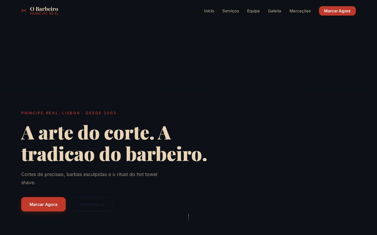 Website O Barbeiro